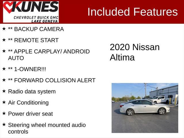 used 2020 Nissan Altima car, priced at $15,100