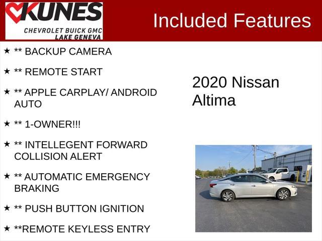 used 2020 Nissan Altima car, priced at $14,799