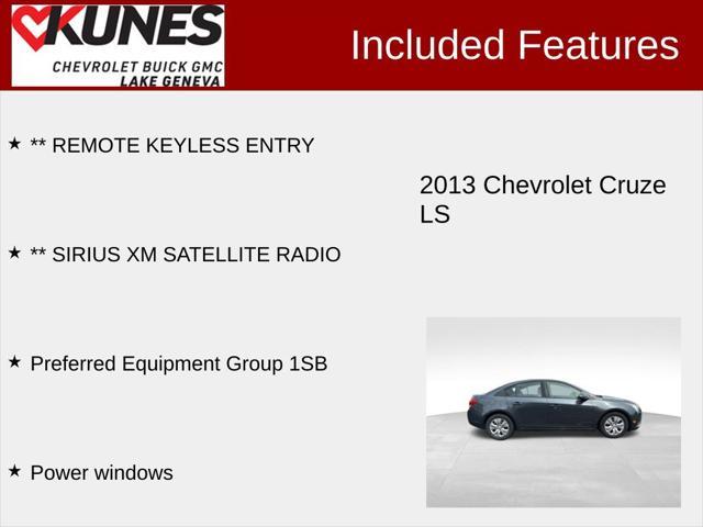 used 2013 Chevrolet Cruze car, priced at $6,985