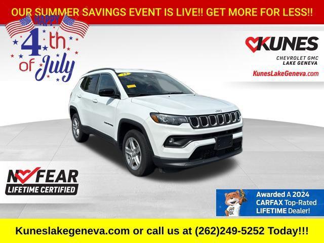 used 2023 Jeep Compass car, priced at $20,787