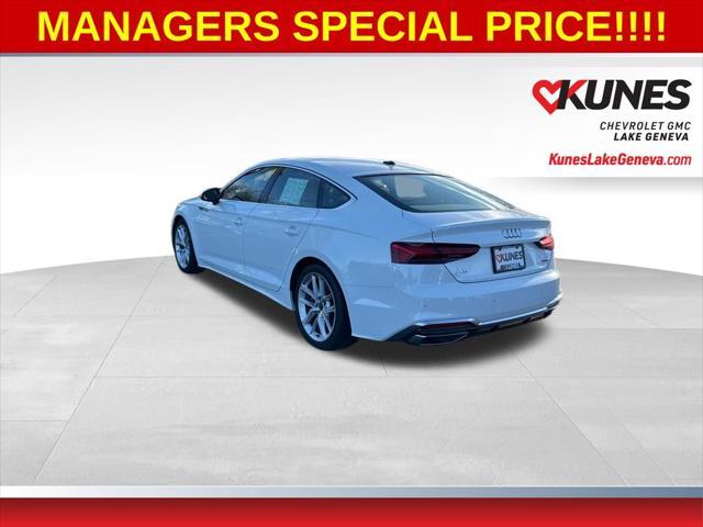 used 2024 Audi A5 Sportback car, priced at $39,700