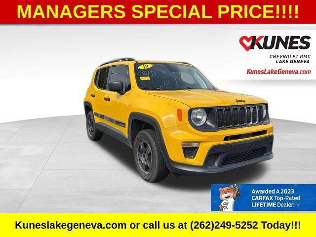 used 2019 Jeep Renegade car, priced at $13,995