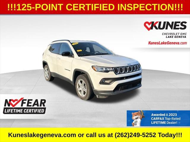 used 2023 Jeep Compass car, priced at $20,700