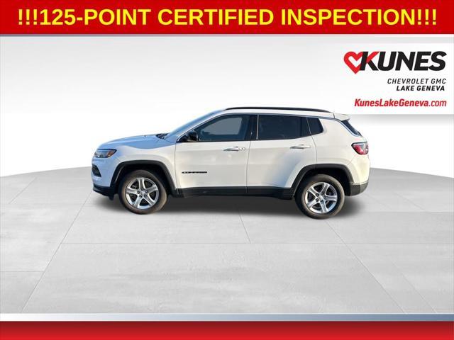 used 2023 Jeep Compass car, priced at $20,700