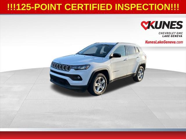 used 2023 Jeep Compass car, priced at $20,700