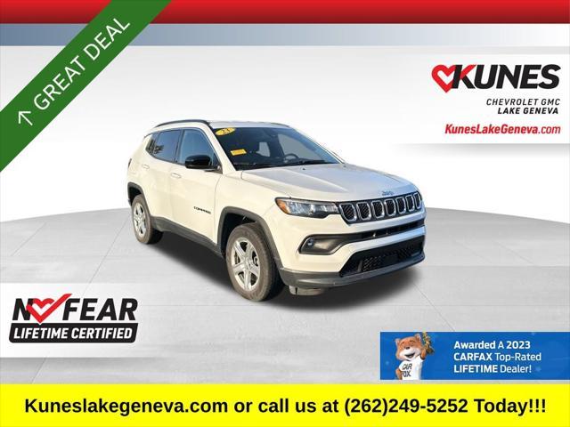 used 2023 Jeep Compass car, priced at $19,995