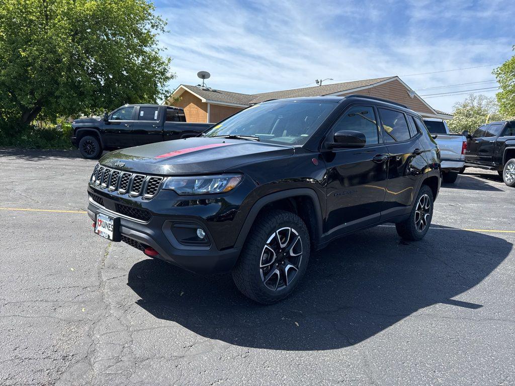 used 2024 Jeep Compass car, priced at $25,500
