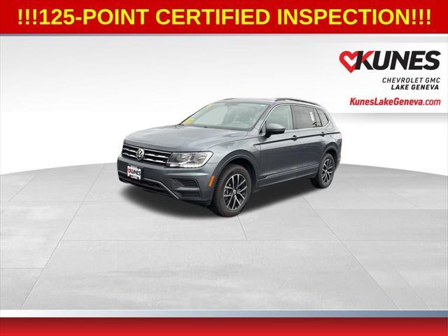 used 2021 Volkswagen Tiguan car, priced at $20,700