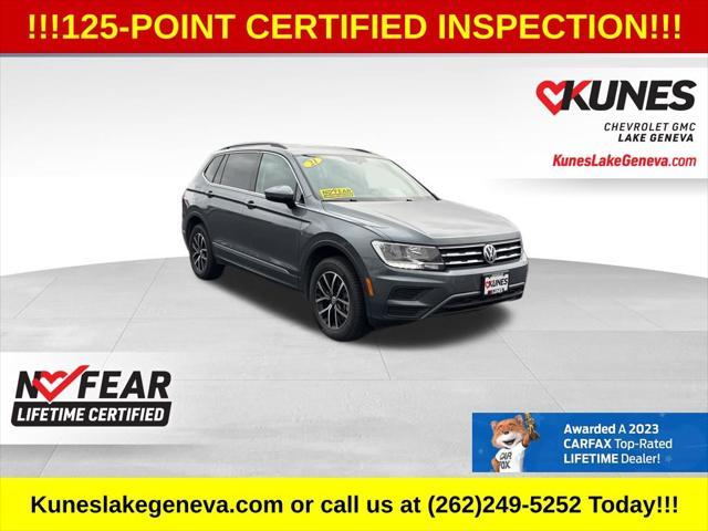 used 2021 Volkswagen Tiguan car, priced at $20,700