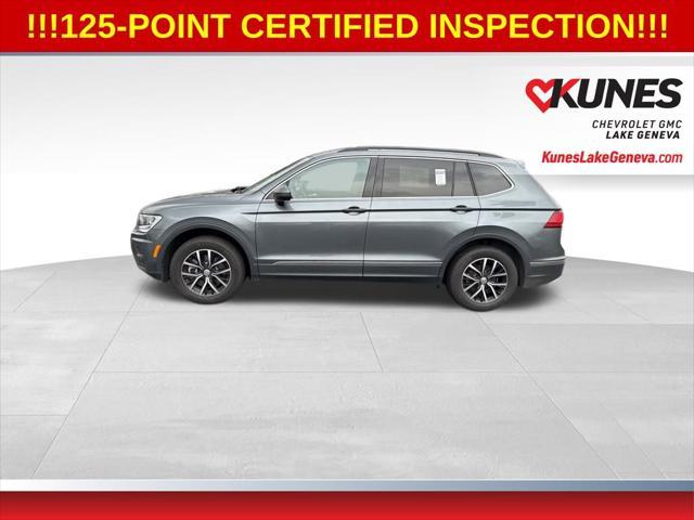 used 2021 Volkswagen Tiguan car, priced at $20,700