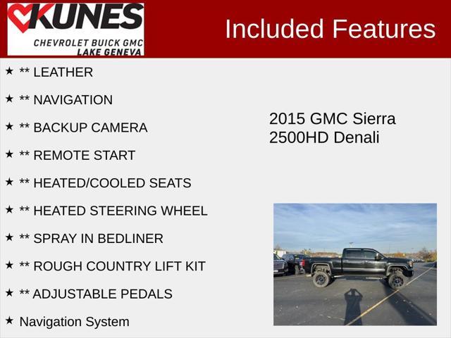 used 2015 GMC Sierra 2500 car, priced at $39,900