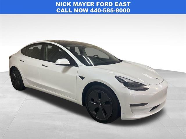 used 2023 Tesla Model 3 car, priced at $25,699