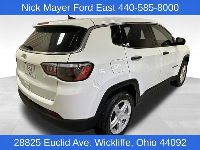 used 2023 Jeep Compass car, priced at $22,463