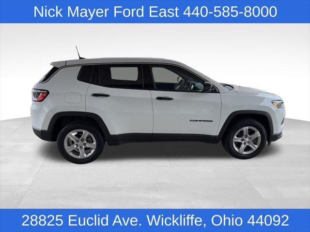 used 2023 Jeep Compass car, priced at $22,695