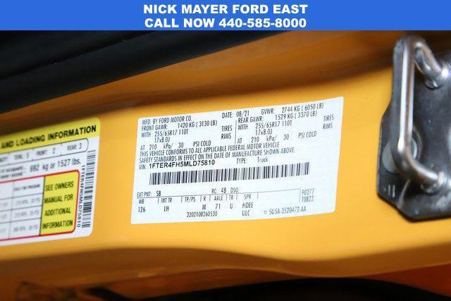 used 2021 Ford Ranger car, priced at $29,727