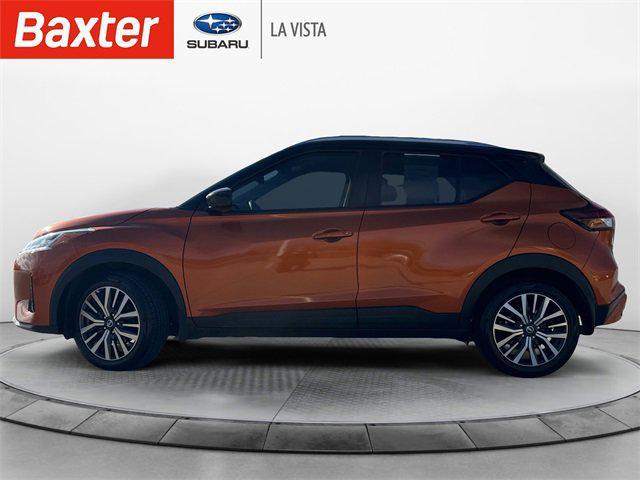 used 2021 Nissan Kicks car, priced at $18,000