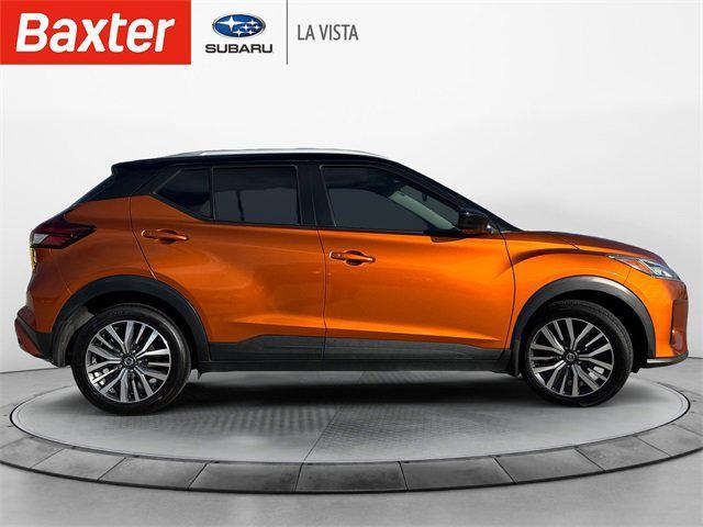 used 2021 Nissan Kicks car, priced at $18,000