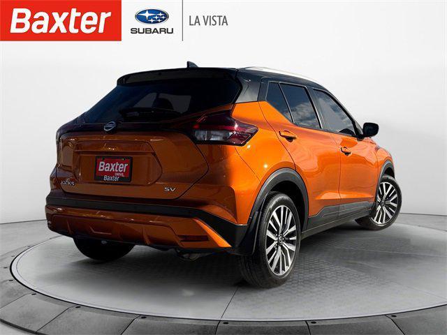 used 2021 Nissan Kicks car, priced at $18,000