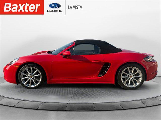used 2017 Porsche 718 Boxster car, priced at $45,900