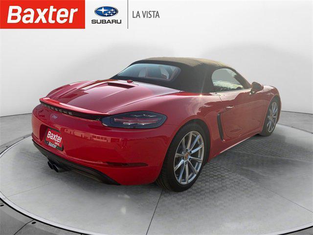 used 2017 Porsche 718 Boxster car, priced at $45,900