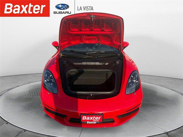 used 2017 Porsche 718 Boxster car, priced at $45,900