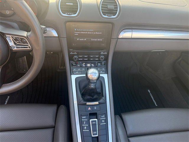 used 2017 Porsche 718 Boxster car, priced at $45,900