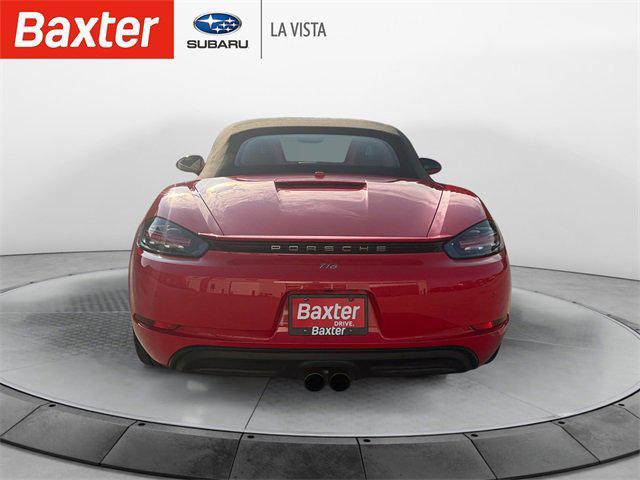 used 2017 Porsche 718 Boxster car, priced at $45,900
