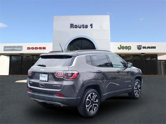 used 2023 Jeep Compass car, priced at $20,299