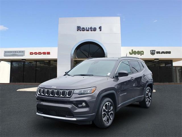 used 2023 Jeep Compass car, priced at $20,299