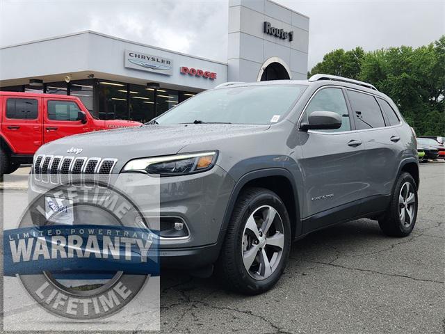 used 2021 Jeep Cherokee car, priced at $21,918