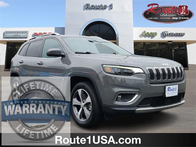 used 2021 Jeep Cherokee car, priced at $21,918