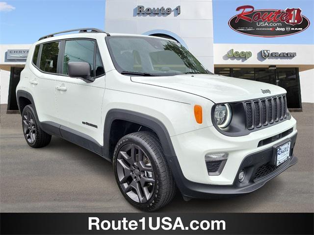 used 2021 Jeep Renegade car, priced at $21,516