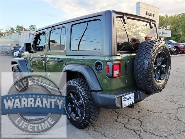 used 2021 Jeep Wrangler Unlimited car, priced at $34,141