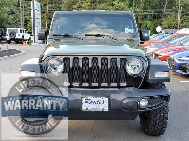 used 2021 Jeep Wrangler Unlimited car, priced at $34,141