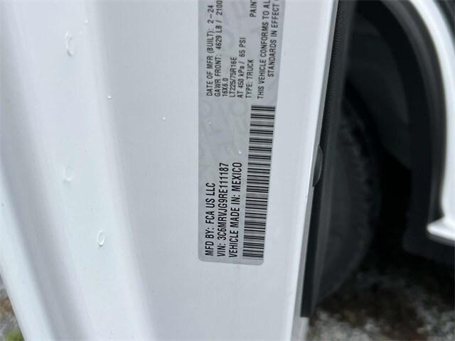 new 2024 Ram ProMaster 3500 car, priced at $53,604