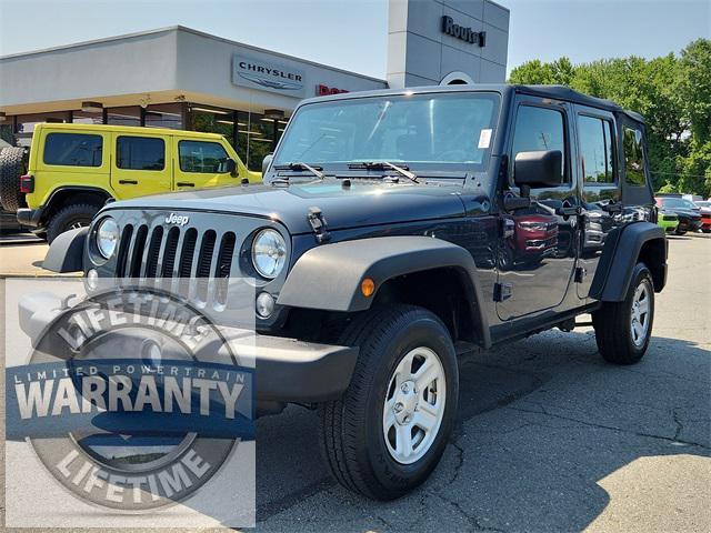 used 2016 Jeep Wrangler Unlimited car, priced at $20,810