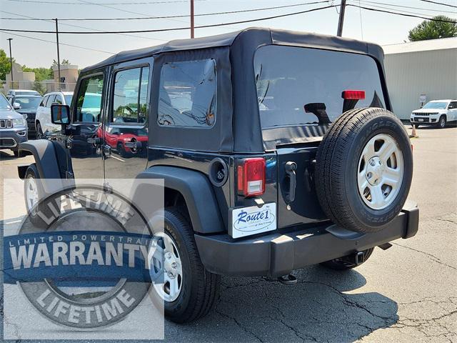 used 2016 Jeep Wrangler Unlimited car, priced at $20,810