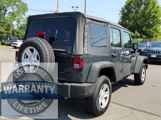 used 2016 Jeep Wrangler Unlimited car, priced at $20,810