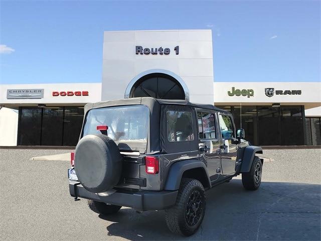 used 2018 Jeep Wrangler JK Unlimited car, priced at $19,539