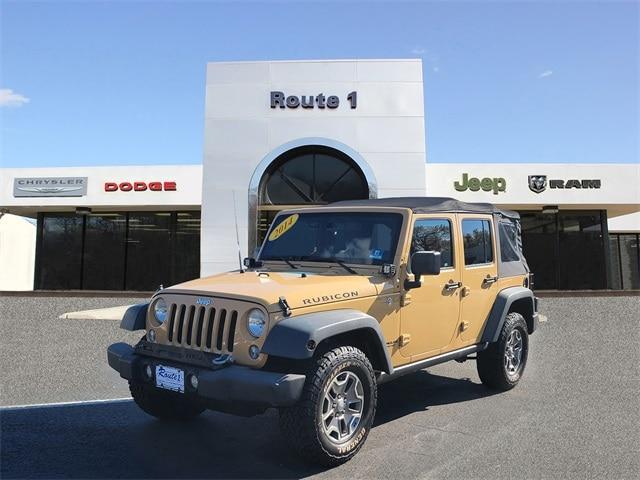 used 2014 Jeep Wrangler Unlimited car, priced at $18,088