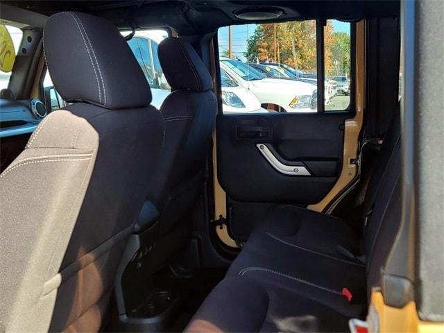 used 2014 Jeep Wrangler Unlimited car, priced at $18,088