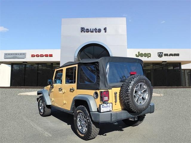 used 2014 Jeep Wrangler Unlimited car, priced at $18,088