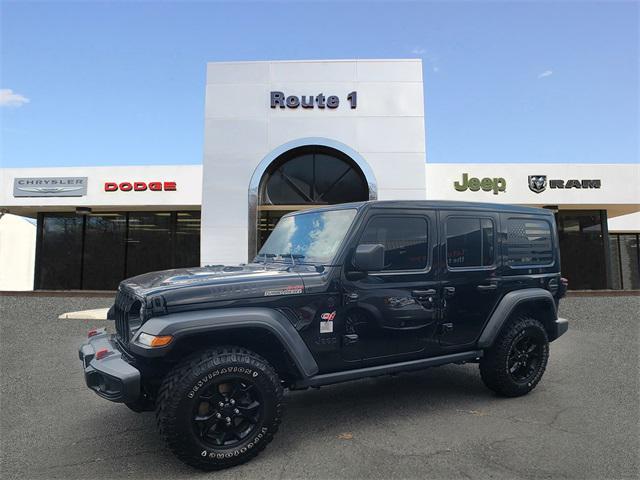 used 2022 Jeep Wrangler Unlimited car, priced at $32,995
