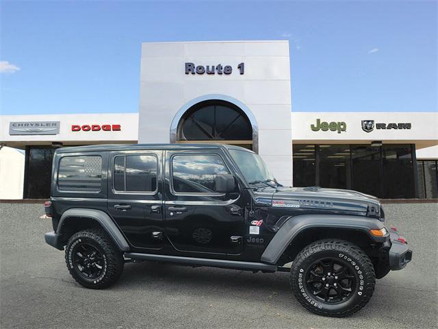 used 2022 Jeep Wrangler Unlimited car, priced at $32,995