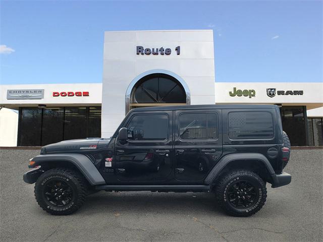 used 2022 Jeep Wrangler Unlimited car, priced at $32,995
