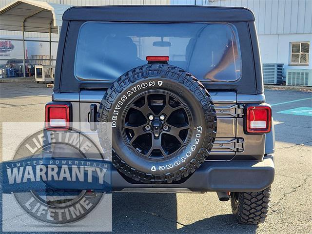 used 2021 Jeep Wrangler car, priced at $33,201