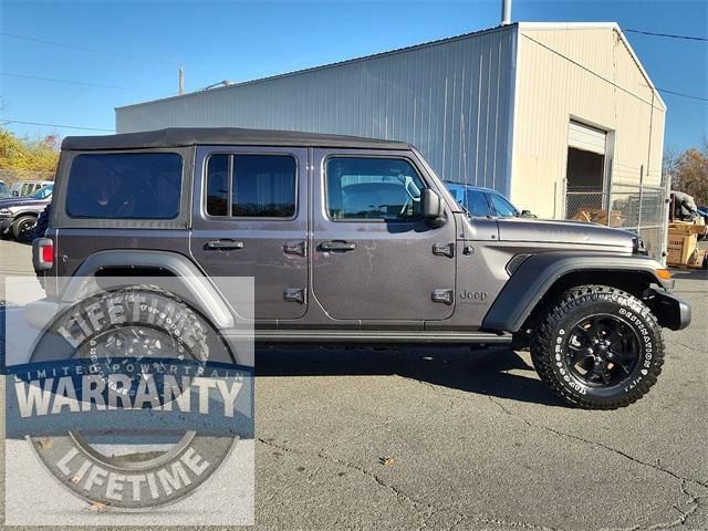 used 2021 Jeep Wrangler car, priced at $33,201