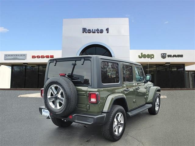 used 2022 Jeep Wrangler Unlimited car, priced at $32,986