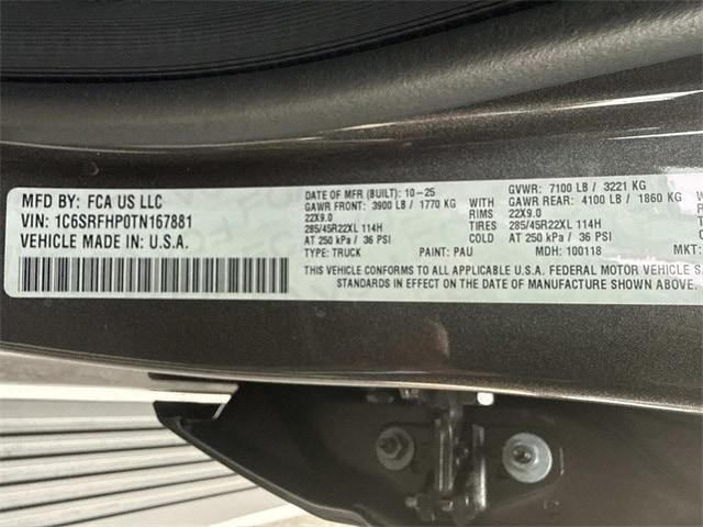 new 2026 Ram 1500 car, priced at $77,500