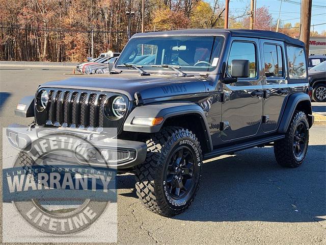 used 2021 Jeep Wrangler Unlimited car, priced at $30,444